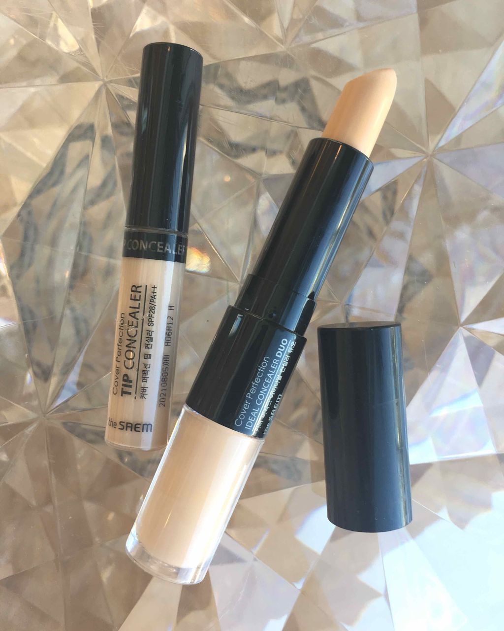 カバーパーフェクション チップコンシーラー/the SAEM/リキッドコンシーラーを使ったクチコミ（1枚目）