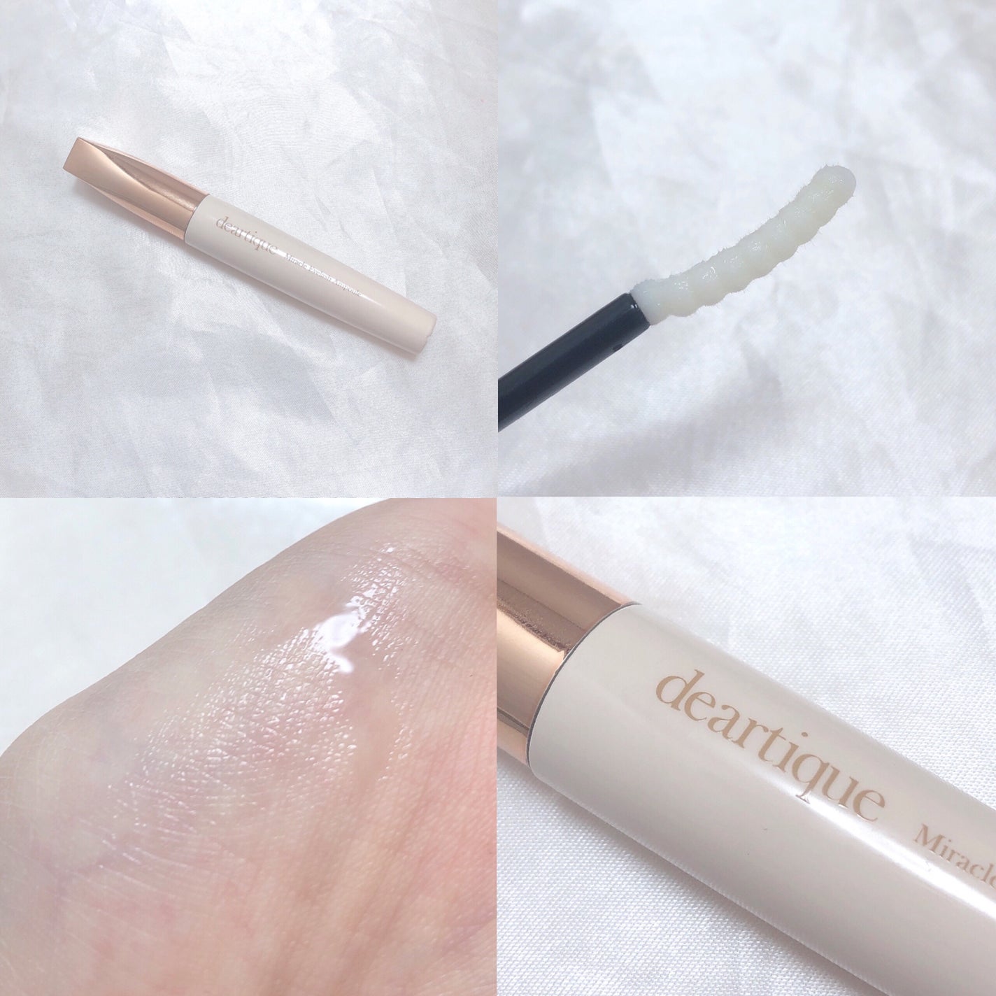 ミラクルアイラッシュアンプル/deartique/まつげ美容液を使ったクチコミ(2枚目)