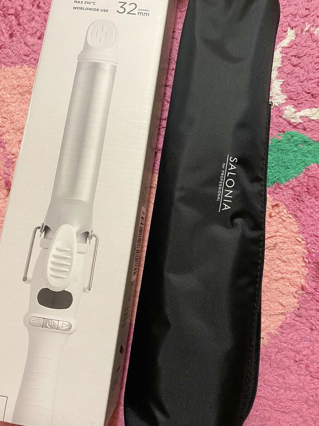 セラミックカール ヘアアイロン/SALONIA/カールアイロンを使ったクチコミ（2枚目）