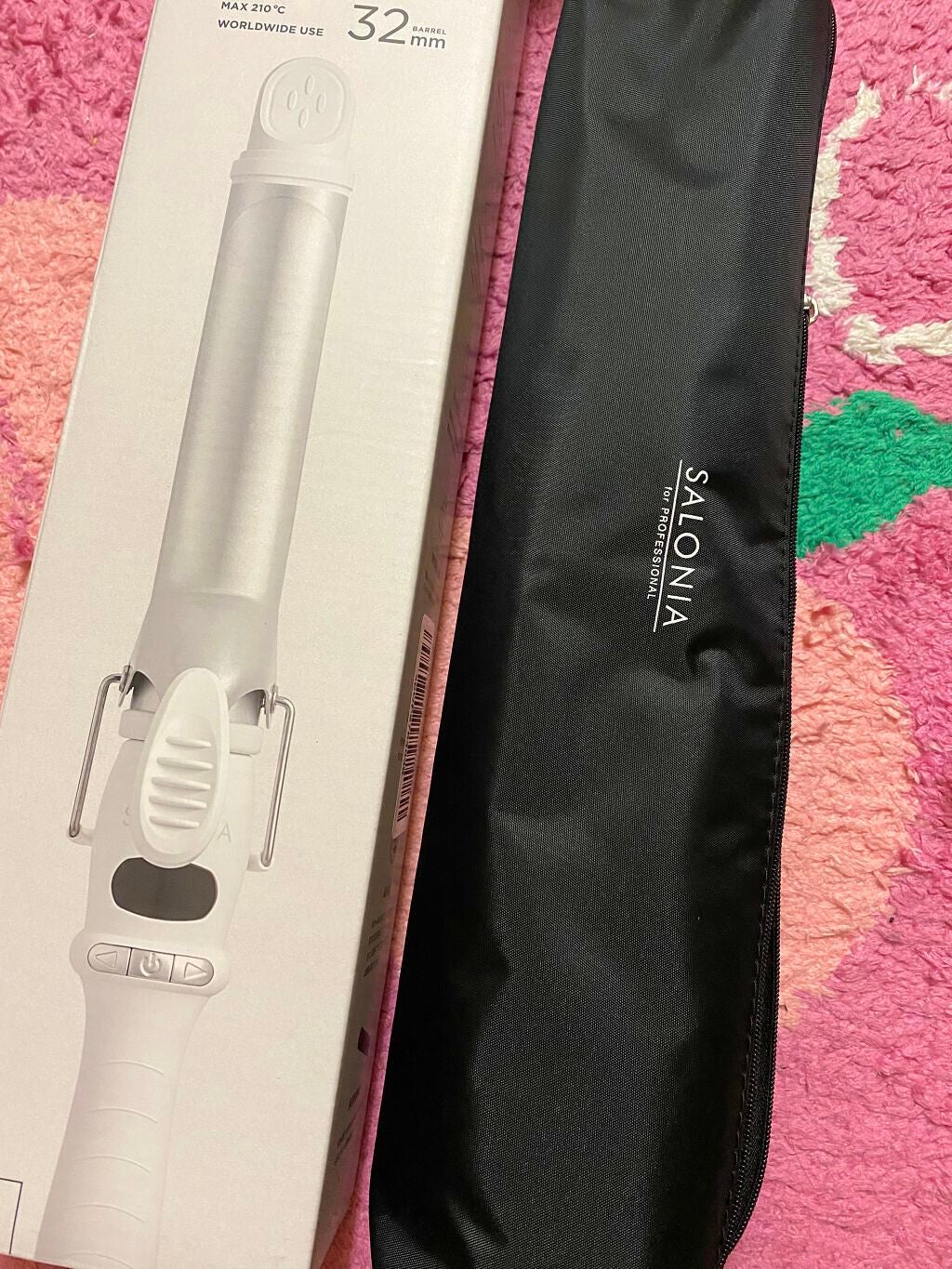 セラミックカール ヘアアイロン/SALONIA/カールアイロンを使ったクチコミ(2枚目)