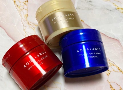 スペシャルジェルクリーム EX(モイスト)/アクアレーベル/オールインワン化粧品を使ったクチコミ(2枚目)