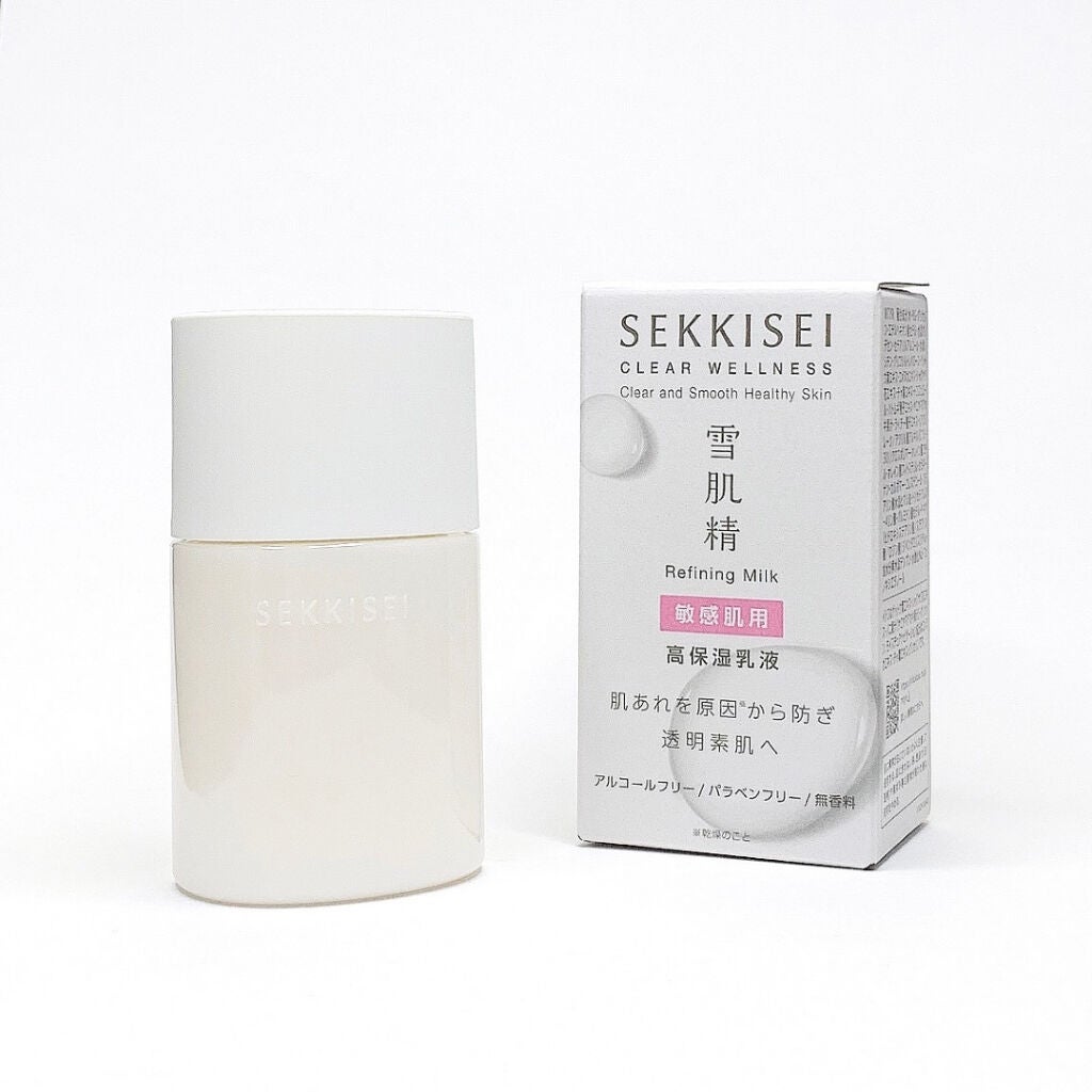 クリアウェルネス リファイニング ミルク/雪肌精/乳液を使ったクチコミ(4枚目)