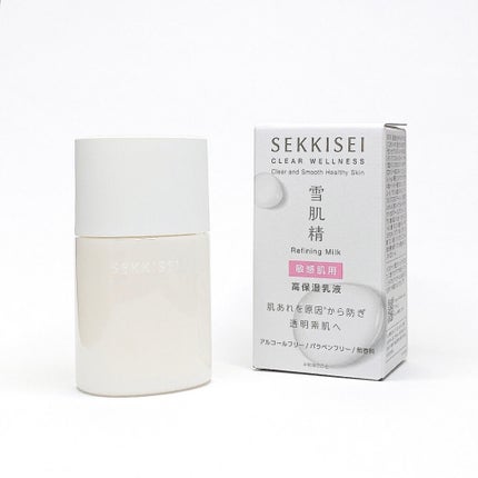 クリアウェルネス リファイニング ミルク/雪肌精/乳液を使ったクチコミ(4枚目)