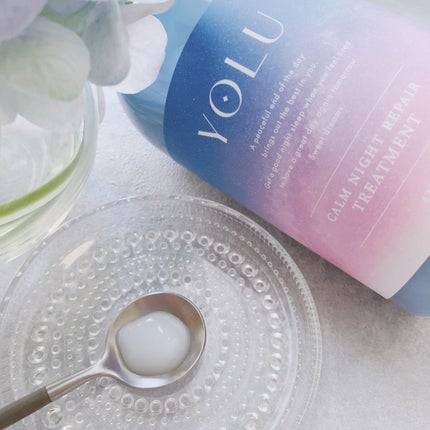 カームナイトリペアシャンプー/トリートメント/YOLU/市販シャンプーを使ったクチコミ(6枚目)