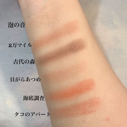 ナイストゥミーチュートランク/MAJOLICA MAJORCA/アイシャドウパレットを使ったクチコミ(3枚目)