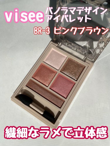 パノラマデザイン アイパレット/Visée/アイシャドウパレットを使ったクチコミ（1枚目）