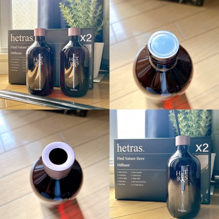 プレミアムディフューザー/hetras/ルームフレグランスを使ったクチコミ(2枚目)