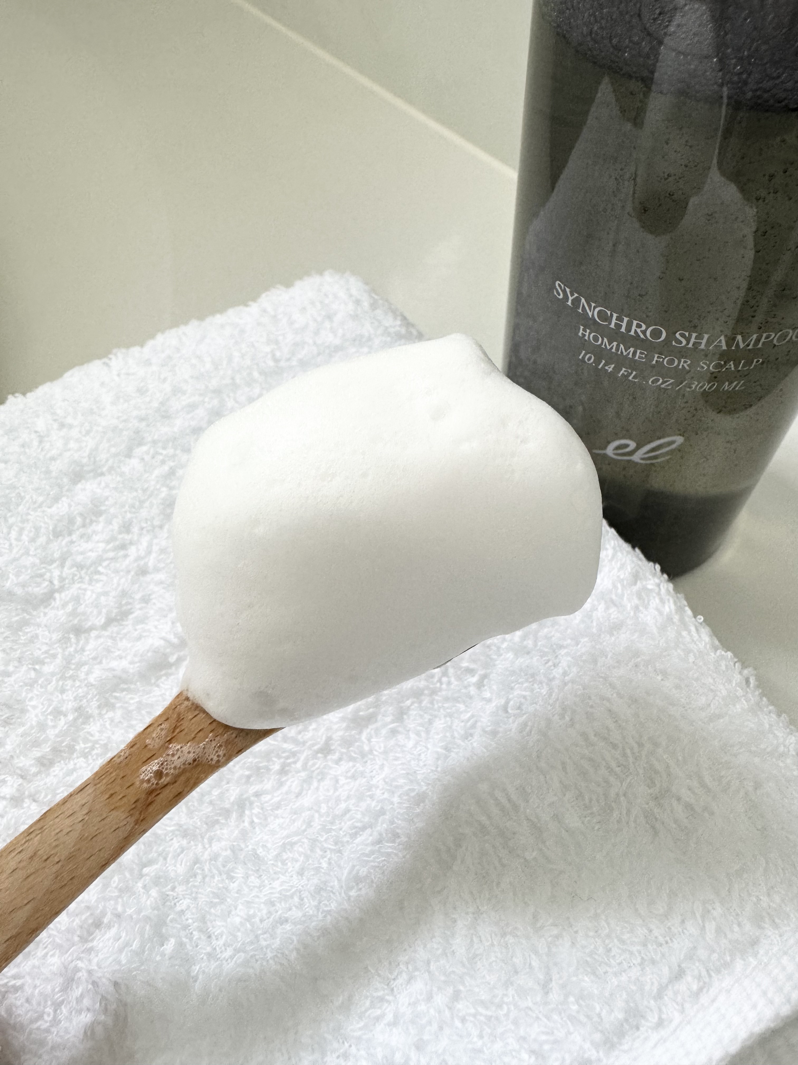 シンクロシャンプー オム FOR SCALP/ELECTRON/市販シャンプーを使ったクチコミ（3枚目）
