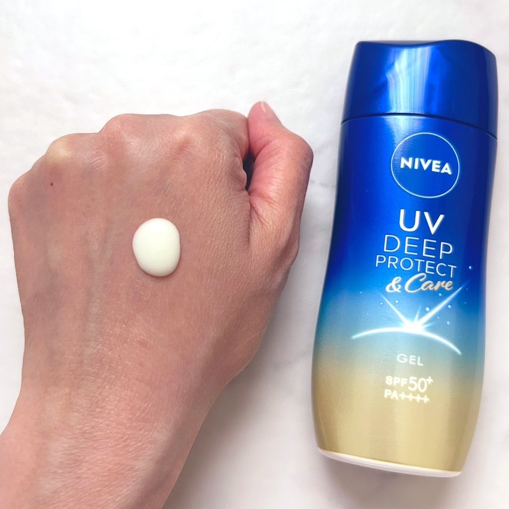 ニベアUV ディープ プロテクト＆ケア ジェル/ニベア/日焼け止めジェルを使ったクチコミ（2枚目）