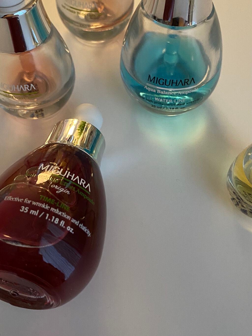 アンチリンクルエフェクトアンプルオリジン/MIGUHARA/美容液を使ったクチコミ(5枚目)