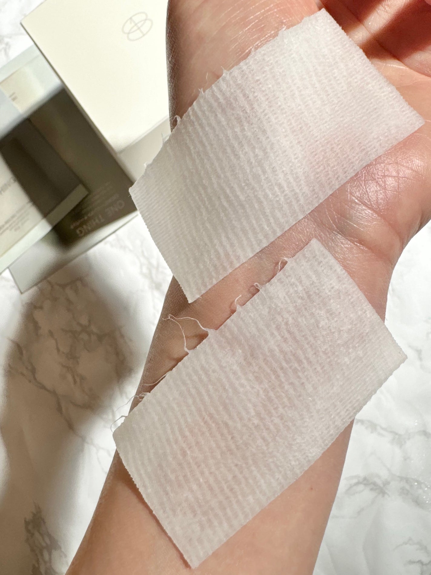 シカピーリングトナーパッド/ONE THING/トナーパッドを使ったクチコミ(4枚目)