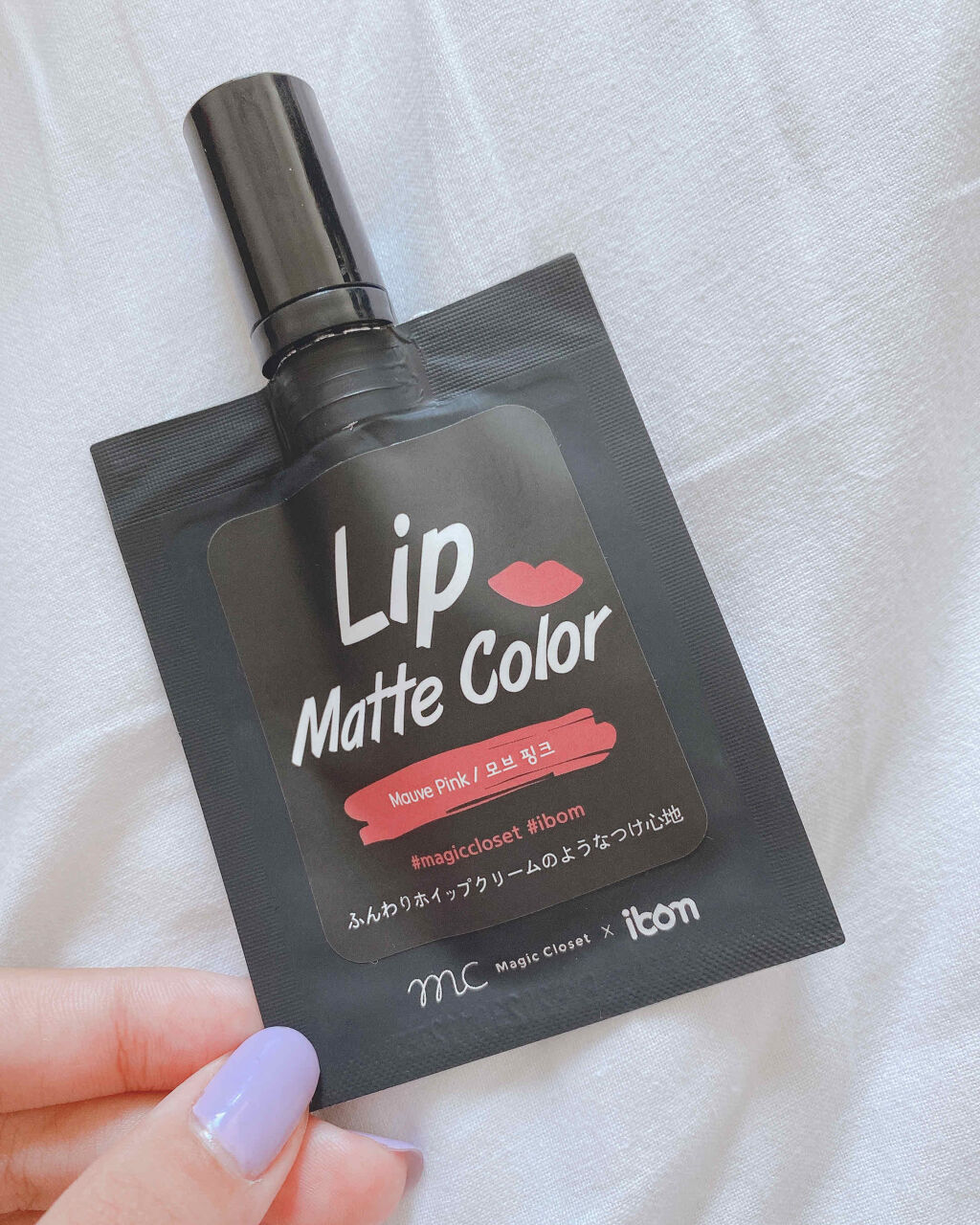 MC×ibom グリッターアイシャドウ/3COINS/グリッターを使ったクチコミ（1枚目）