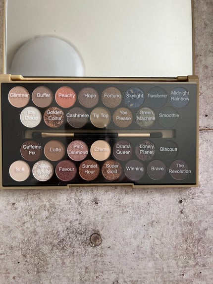 30アイシャドウパレット フォーチュンフェイバーズ ザブレイブ/MAKEUP REVOLUTION/アイシャドウパレットを使ったクチコミ(3枚目)