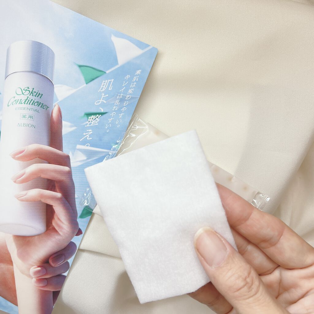  薬用スキンコンディショナーエッセンシャル N/ALBION/化粧水を使ったクチコミ（3枚目）