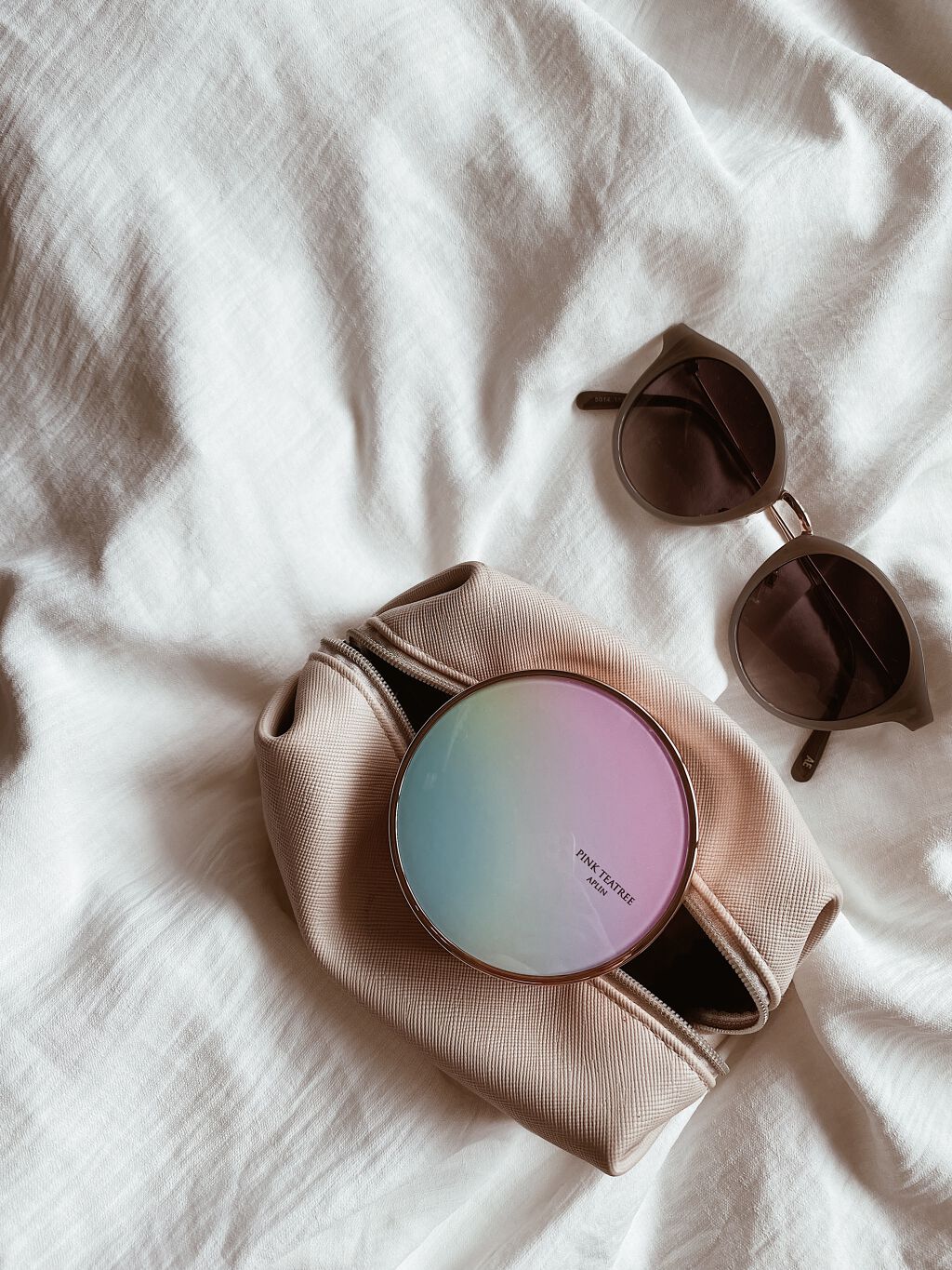 ピンクティーツリーカバークッション/APLIN/クッションファンデーションを使ったクチコミ（1枚目）