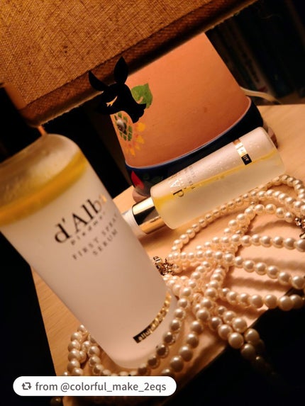 ダルバ ホワイトトリュフファーストスプレーセラム/ダルバ/ミスト状化粧水を使ったクチコミ(1枚目)