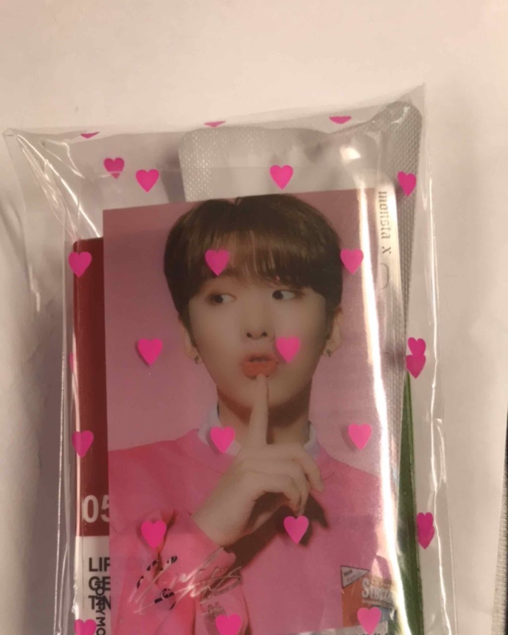 TONYMOLY×MONSTA X   Liptone Get It Tint S/TONYMOLY/口紅を使ったクチコミ（1枚目）