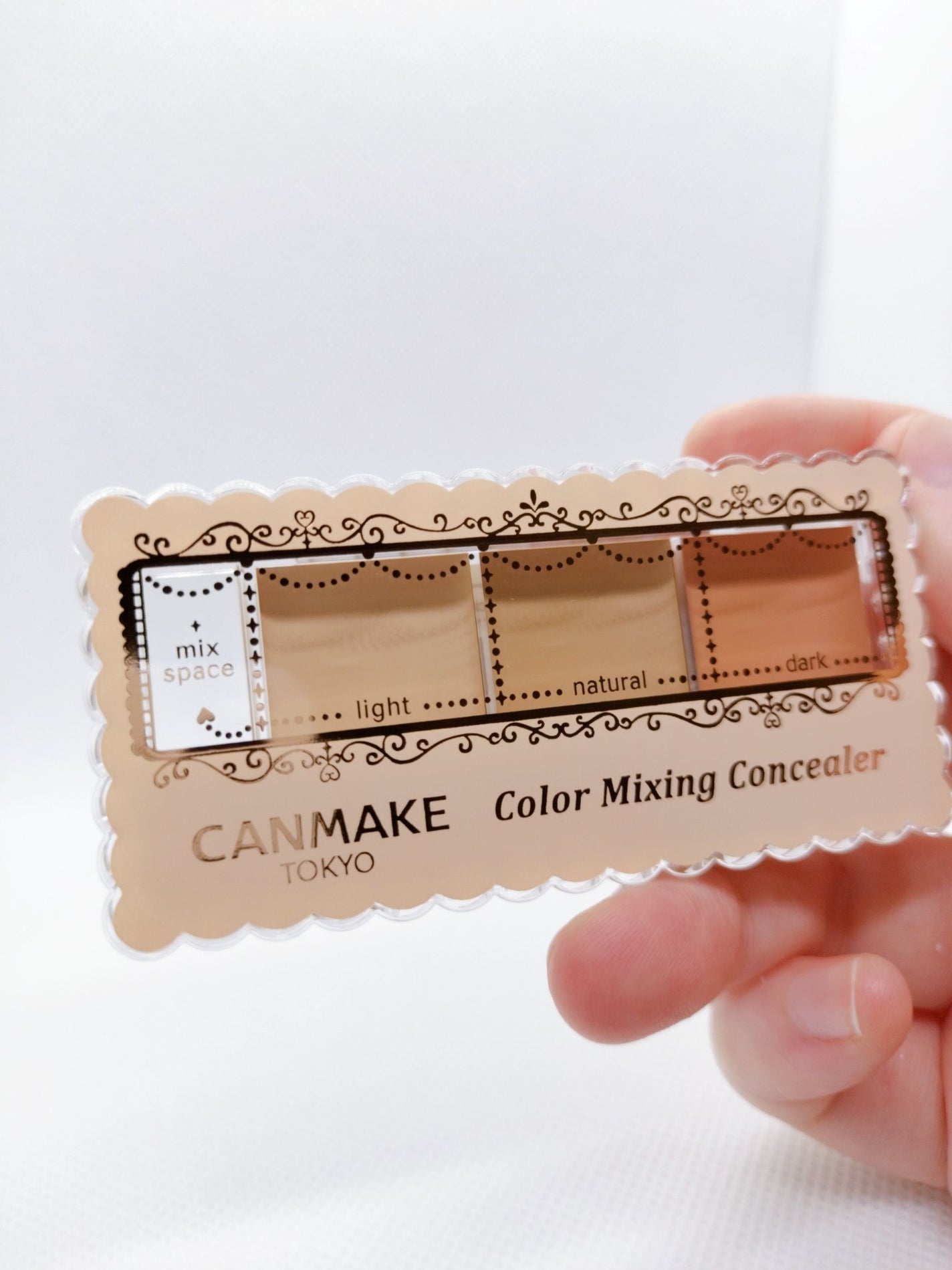 カラーミキシングコンシーラー/キャンメイク/パレットコンシーラーを使ったクチコミ(3枚目)