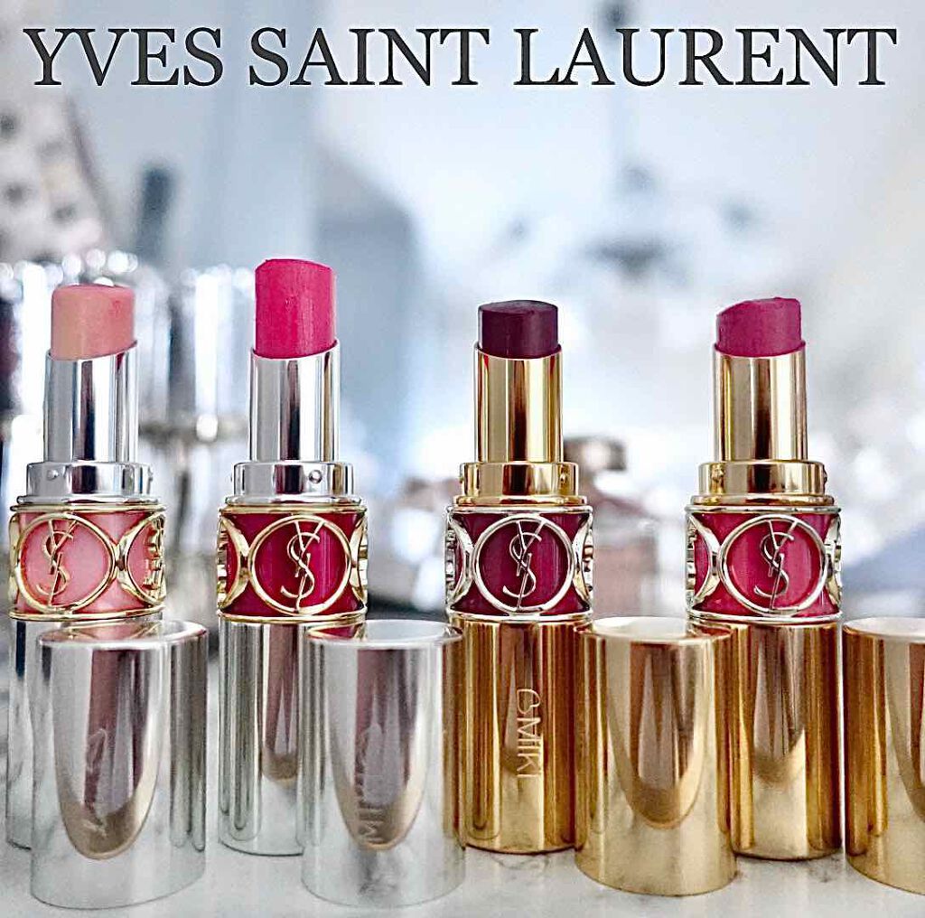 ルージュ ヴォリュプテ シャイン/YVES SAINT LAURENT BEAUTE/口紅を使ったクチコミ(1枚目)