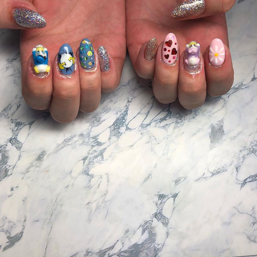 cst on LIPS 「Part2🌈✨#キャラクターネイル#キャラクター#charac..」(10枚目)