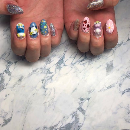 cst on LIPS 「Part2🌈✨#キャラクターネイル#キャラクター#charac..」(10枚目)