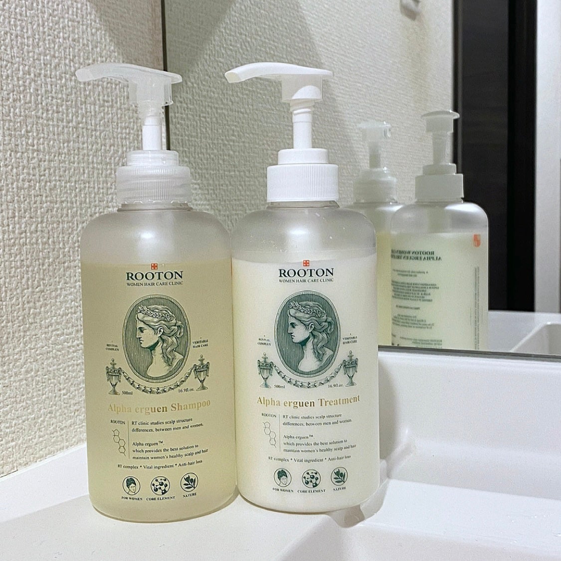 アルファエルゲンンシャンプー/トリートメント/ROOTON/市販シャンプーを使ったクチコミ(3枚目)