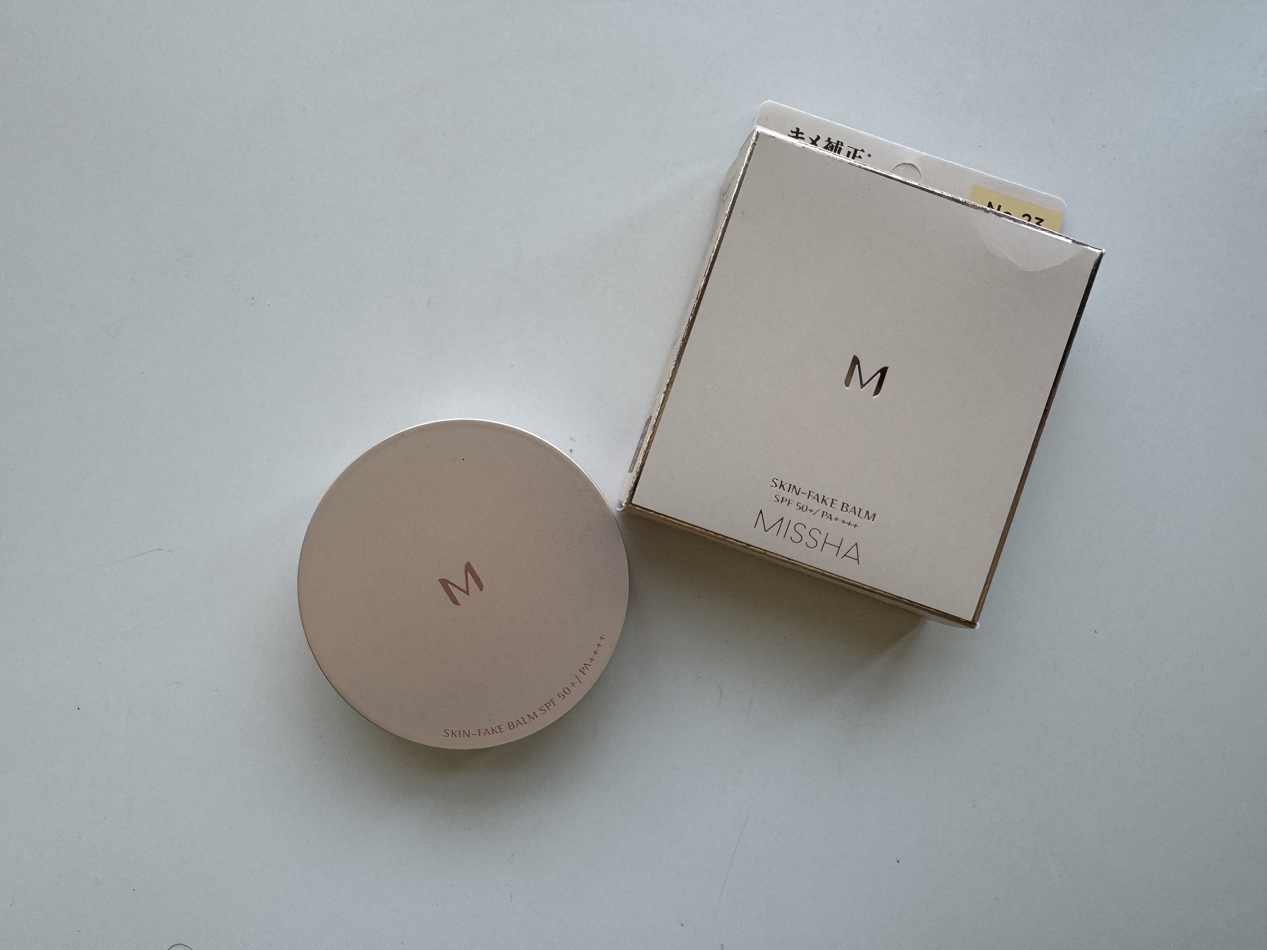 ミシャ M スキンフェイクバーム/MISSHA/クリーム・エマルジョンファンデーションを使ったクチコミ（2枚目）