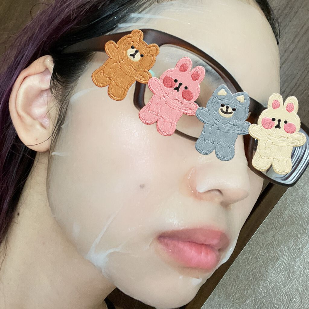 アクアモイストカーミングマスク/CAROME. Skin/シートマスク・パックを使ったクチコミ（3枚目）