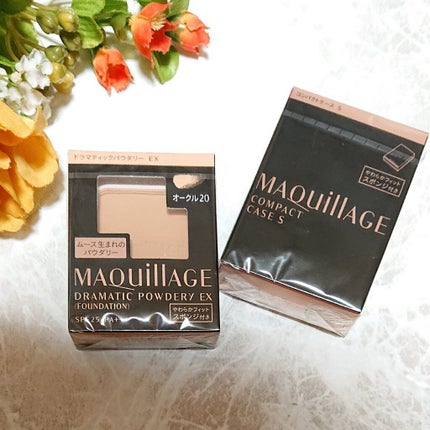 ドラマティックパウダリー EX ベージュオークル20/マキアージュ/パウダーファンデーションを使ったクチコミ(1枚目)