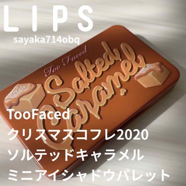 ソルテッド キャラメル ミニ アイシャドウ パレット/Too Faced/アイシャドウパレットを使ったクチコミ（1枚目）