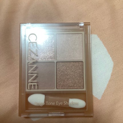 ベージュトーンアイシャドウ/CEZANNE/アイシャドウパレットを使ったクチコミ(1枚目)