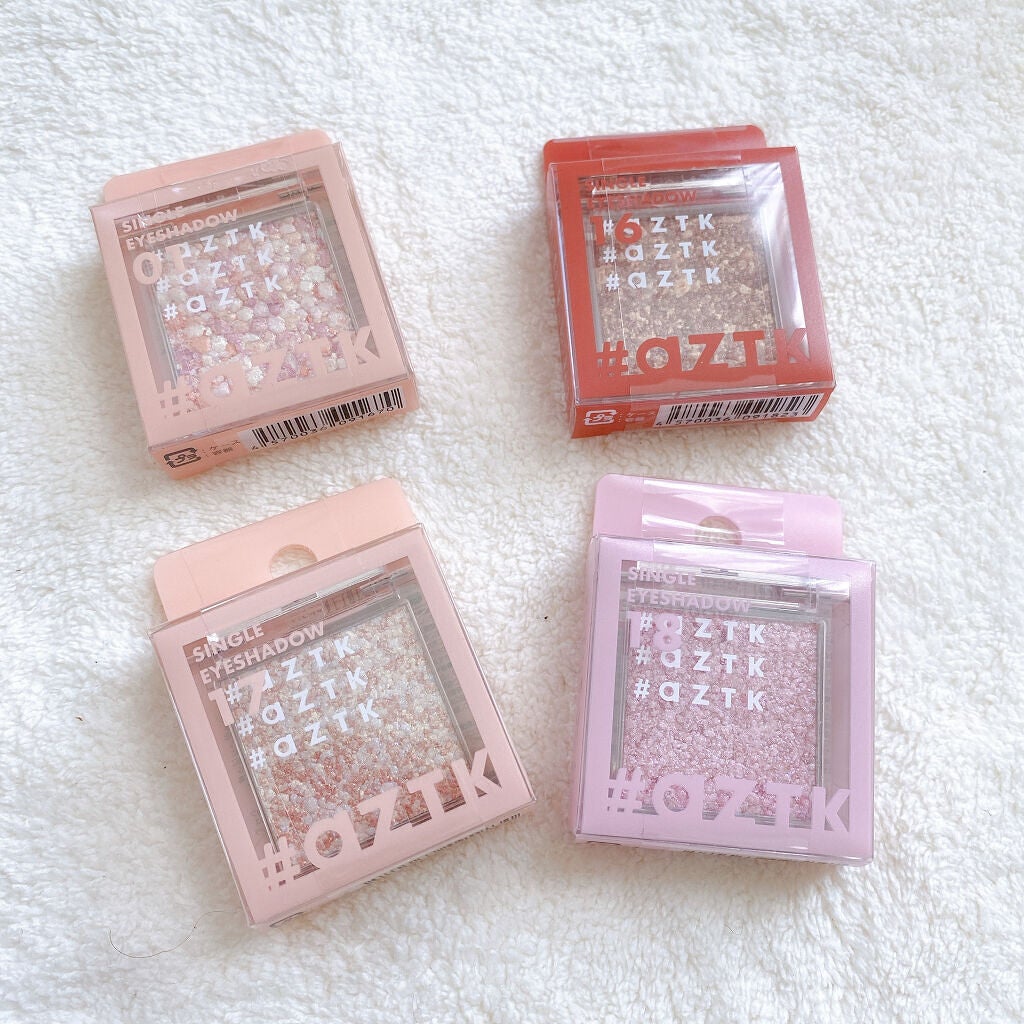 シングルアイシャドウ/aZTK/単色アイシャドウを使ったクチコミ(1枚目)