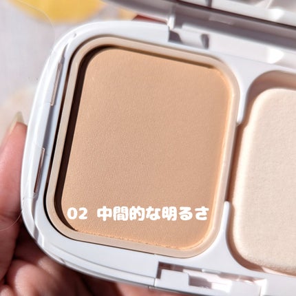 パウダーファンデーション/media luxe/パウダーファンデーションを使ったクチコミ(2枚目)