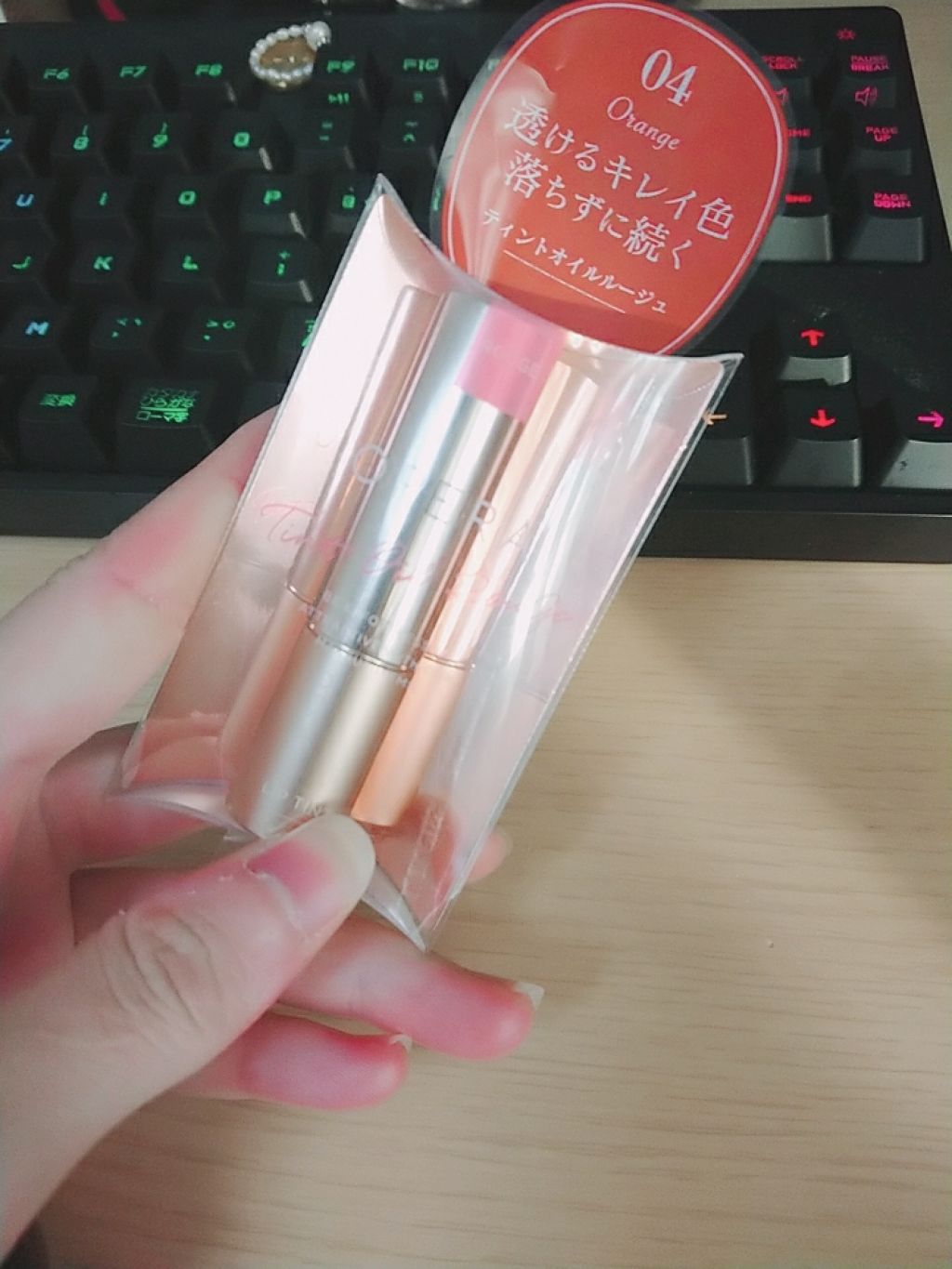 オペラ リップティント N/OPERA/リップティントを使ったクチコミ（3枚目）