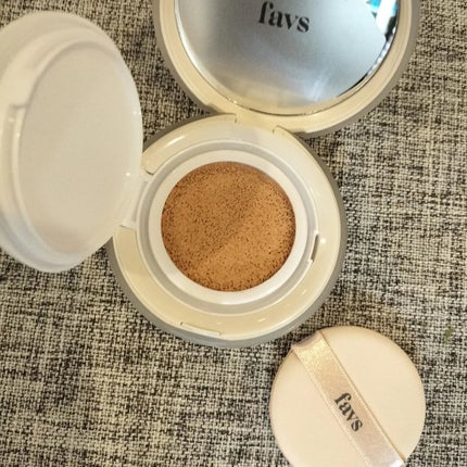 カーミンググロウアップクッションファンデーション ヘーゼル/favs/リキッドファンデーションを使ったクチコミ(2枚目)