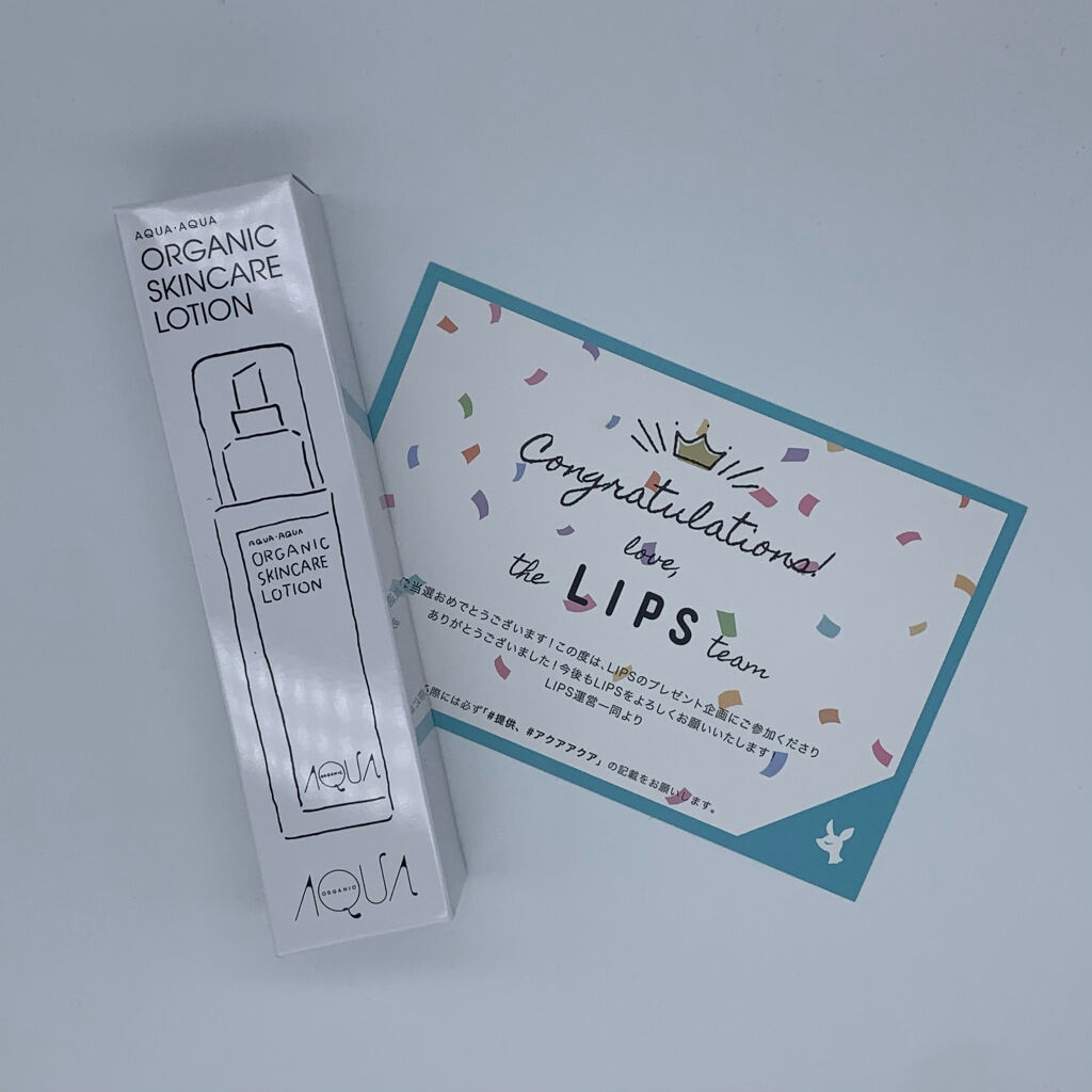 オーガニックスキンケアローション/アクア・アクア/化粧水を使ったクチコミ（1枚目）