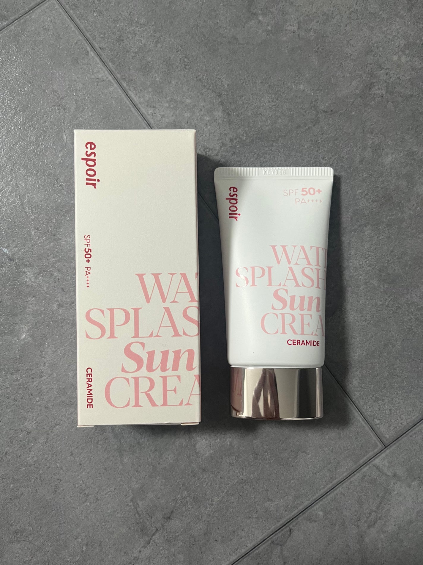 ウォータースプラッシュサンクリーム セラミド/espoir/日焼け止めクリームを使ったクチコミ(1枚目)