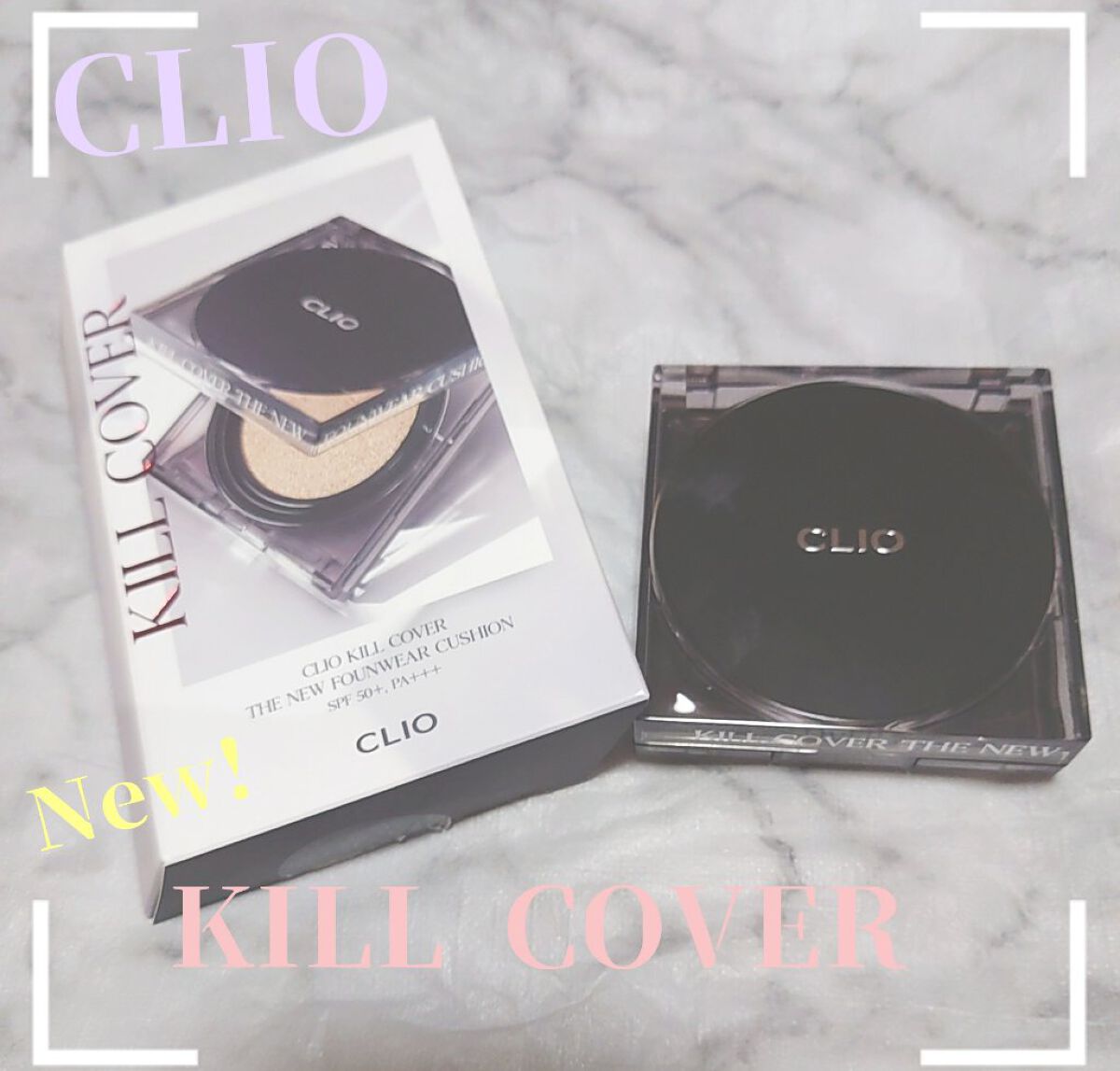 キル カバー ザ ニュー ファンウェア クッション 3.5 VANILLA/CLIO/クッションファンデーションを使ったクチコミ（1枚目）