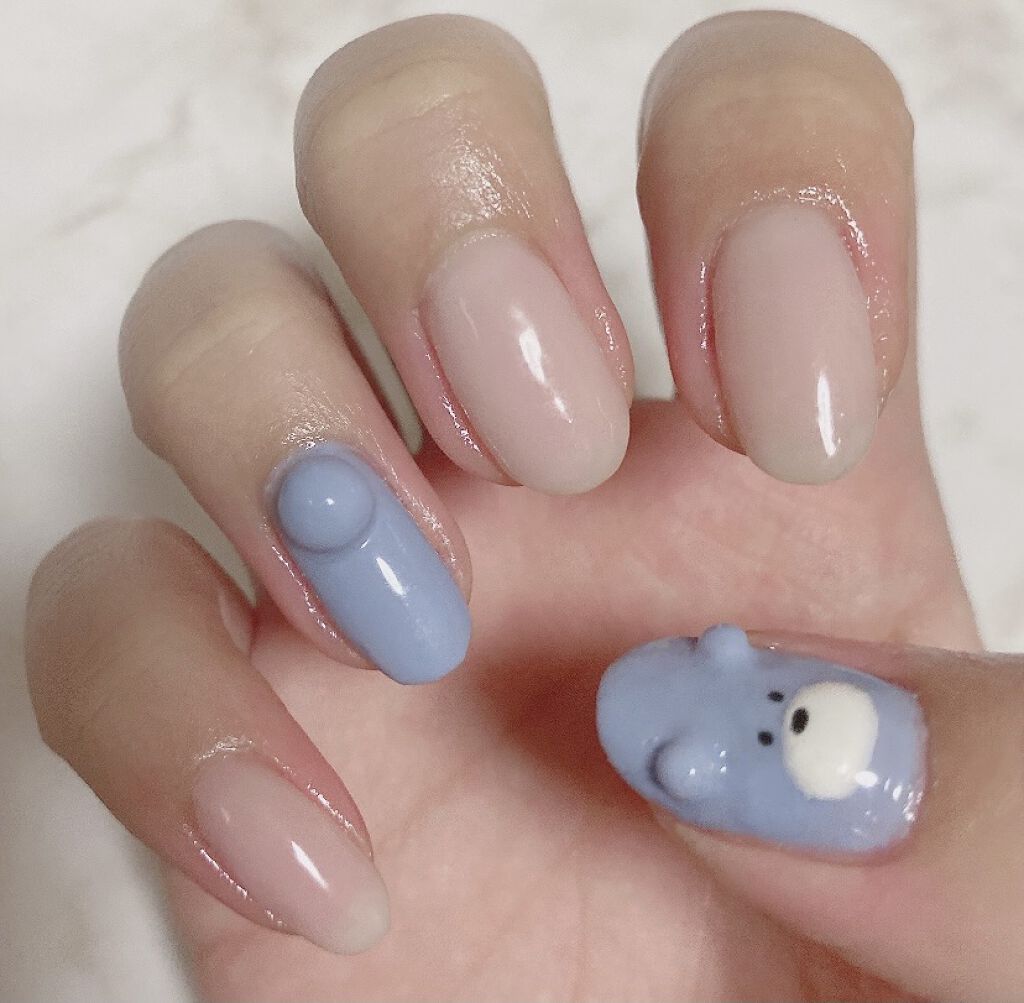 パル カラージェル/キャンドゥ/ジェルネイルを使ったクチコミ（2枚目）