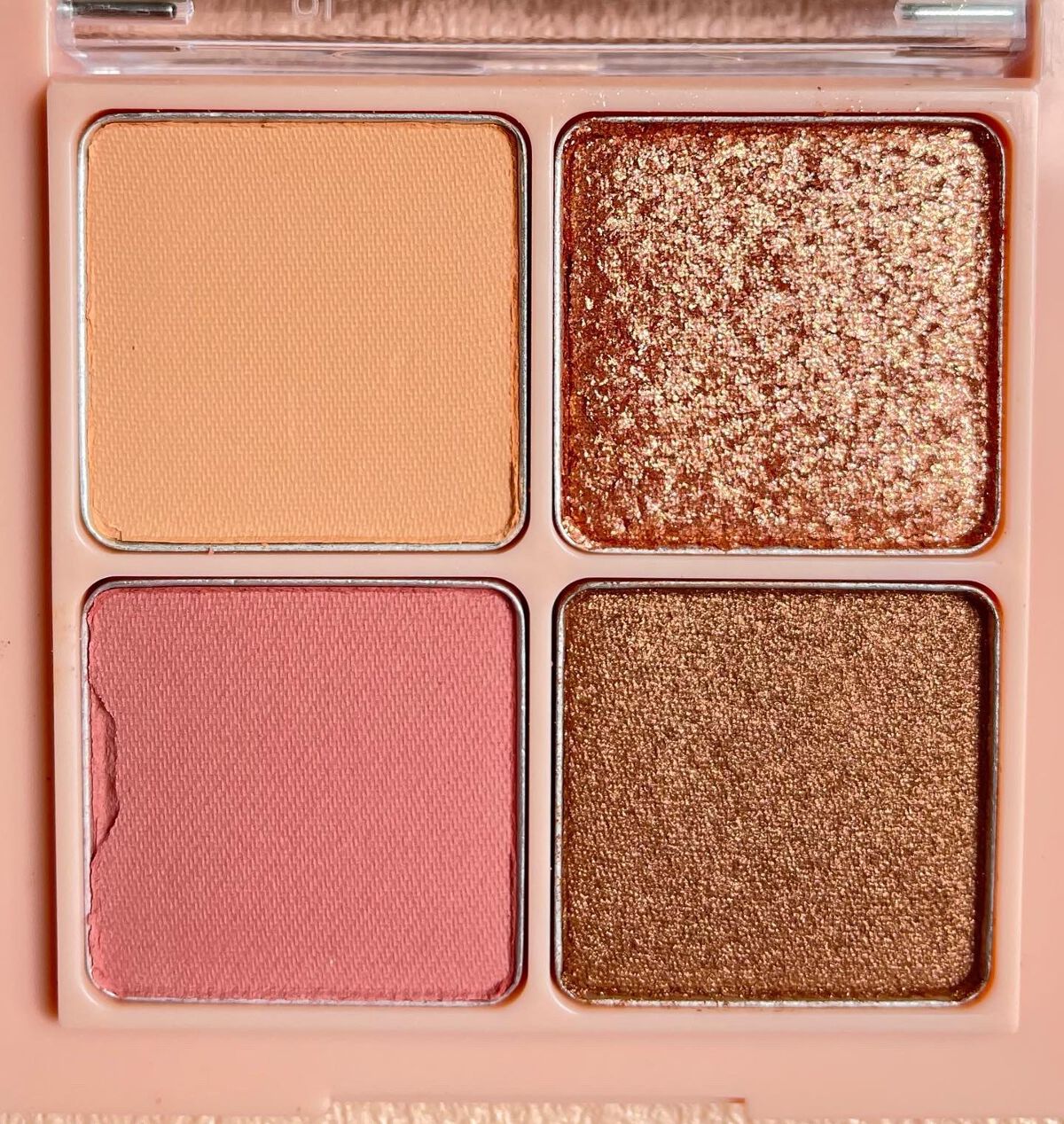 フォーリング イン アイシャドウ パレット  02 フォーリングインピーチ/Peach C/アイシャドウパレットを使ったクチコミ（3枚目）