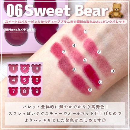 ムードペインティングリップアンドチークパレット/dasique/マルチパレットを使ったクチコミ(3枚目)