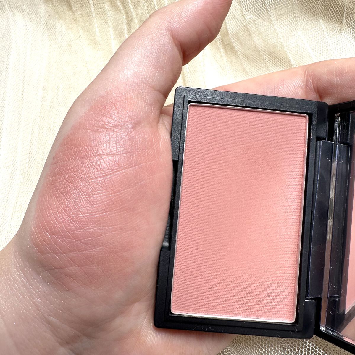 ピュア チーク カラー/heme/パウダーチークを使ったクチコミ（1枚目）