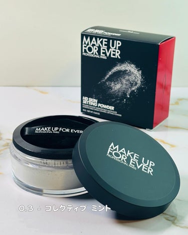 MAKE UP FOR EVER HD スキン セッティングパウダーのクチコミ「メイクアップフォーエバーから商品提供を頂きました🌸
#PR #メイクアップフォーエバー
他の投.....」（2枚目）