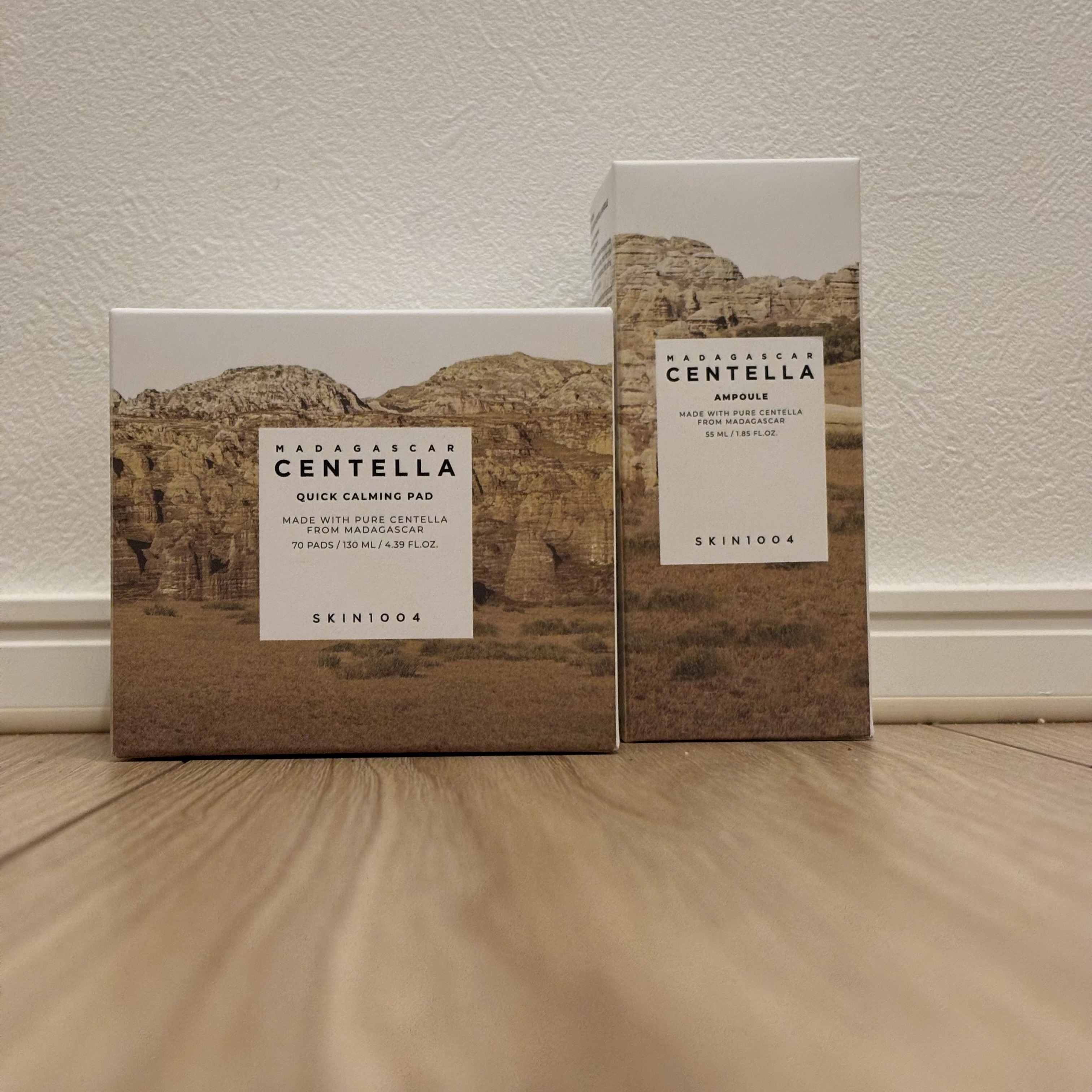 センテラ クイックカーミングパッド/SKIN1004/トナーパッドを使ったクチコミ（2枚目）