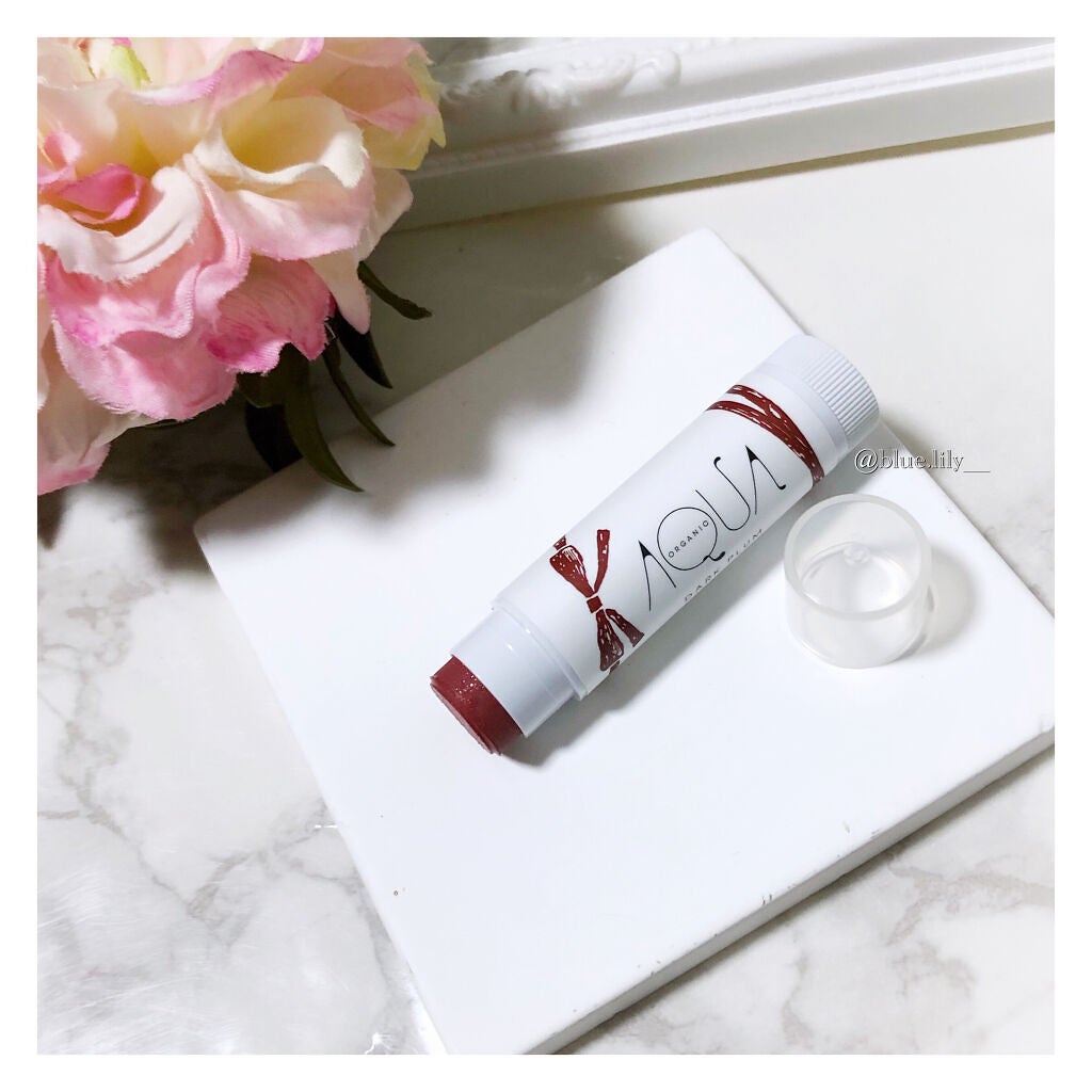 オーガニックスイーツリップ/アクア・アクア/リップケアを使ったクチコミ(4枚目)