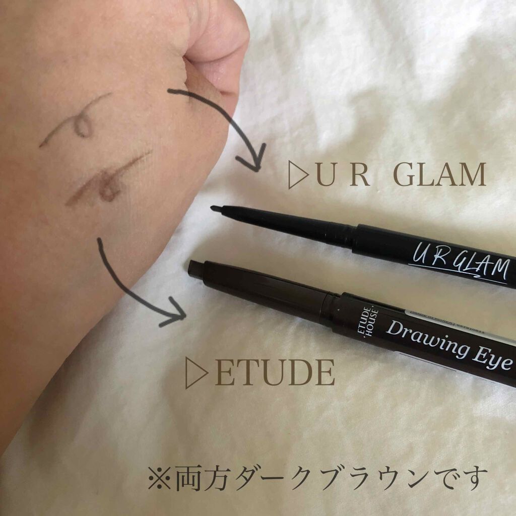 ドローイング アイブロウ ペンシル/ETUDE/アイブロウペンシルを使ったクチコミ(2枚目)