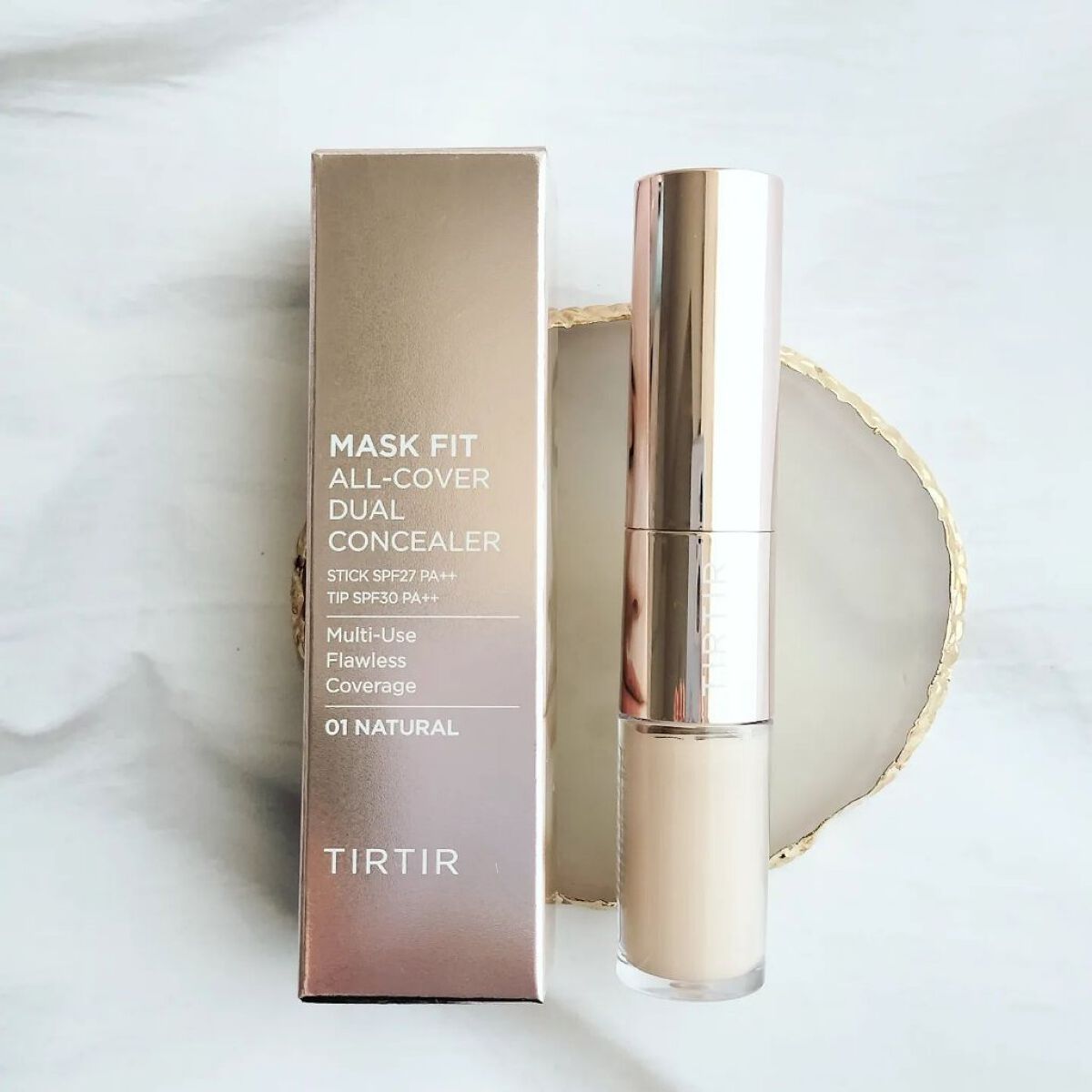 マスクフィットオールカバーデュアルコンシーラー/TIRTIR(ティルティル)/コンシーラーを使ったクチコミ（1枚目）