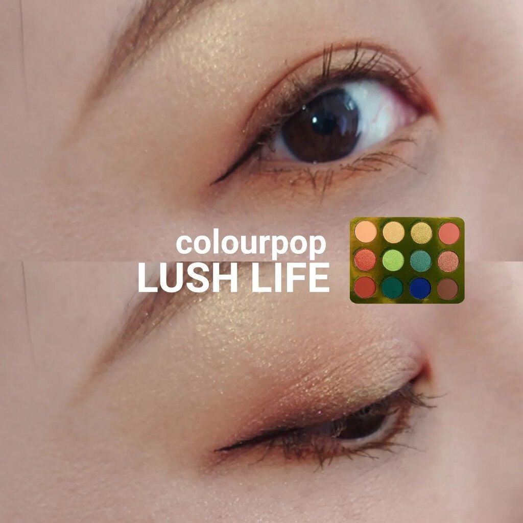 ラッシュライフ/ColourPop/アイシャドウパレットを使ったクチコミ(1枚目)