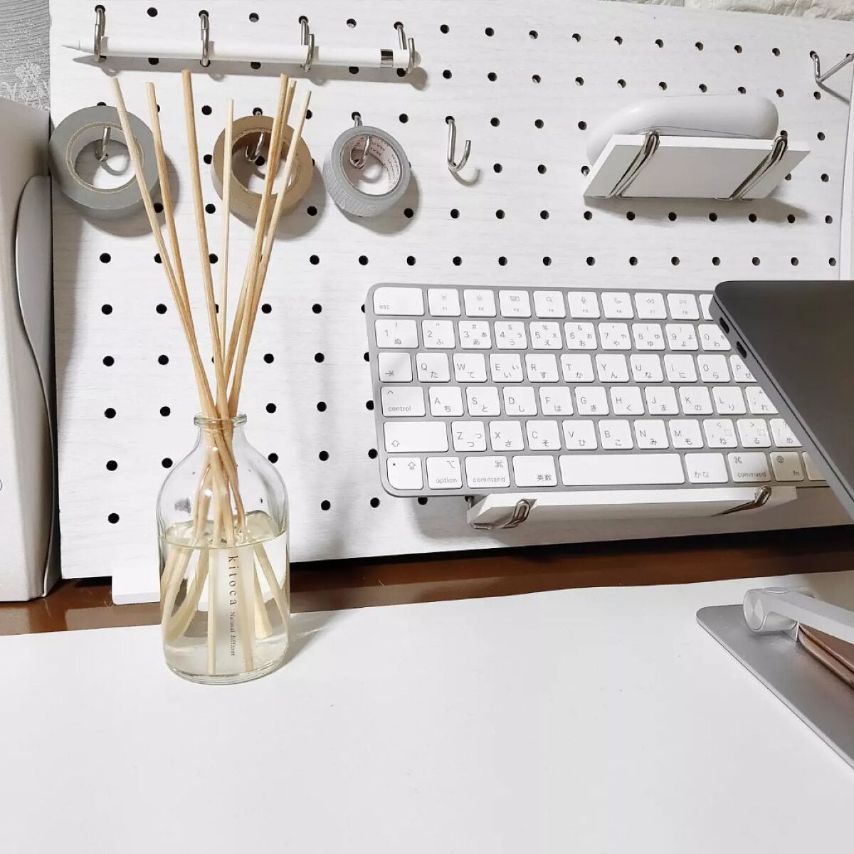 消臭リードディフューザー/Kitoca 木と果/ルームフレグランスを使ったクチコミ(2枚目)