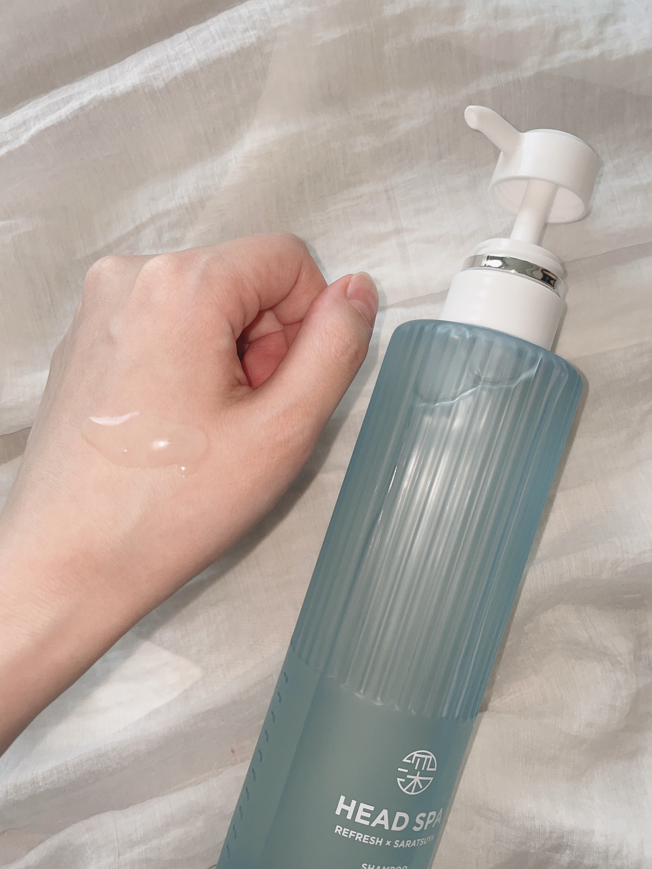 リフレッシュ × さらつや シャンプー/トリートメント/h&s/市販シャンプーを使ったクチコミ（3枚目）